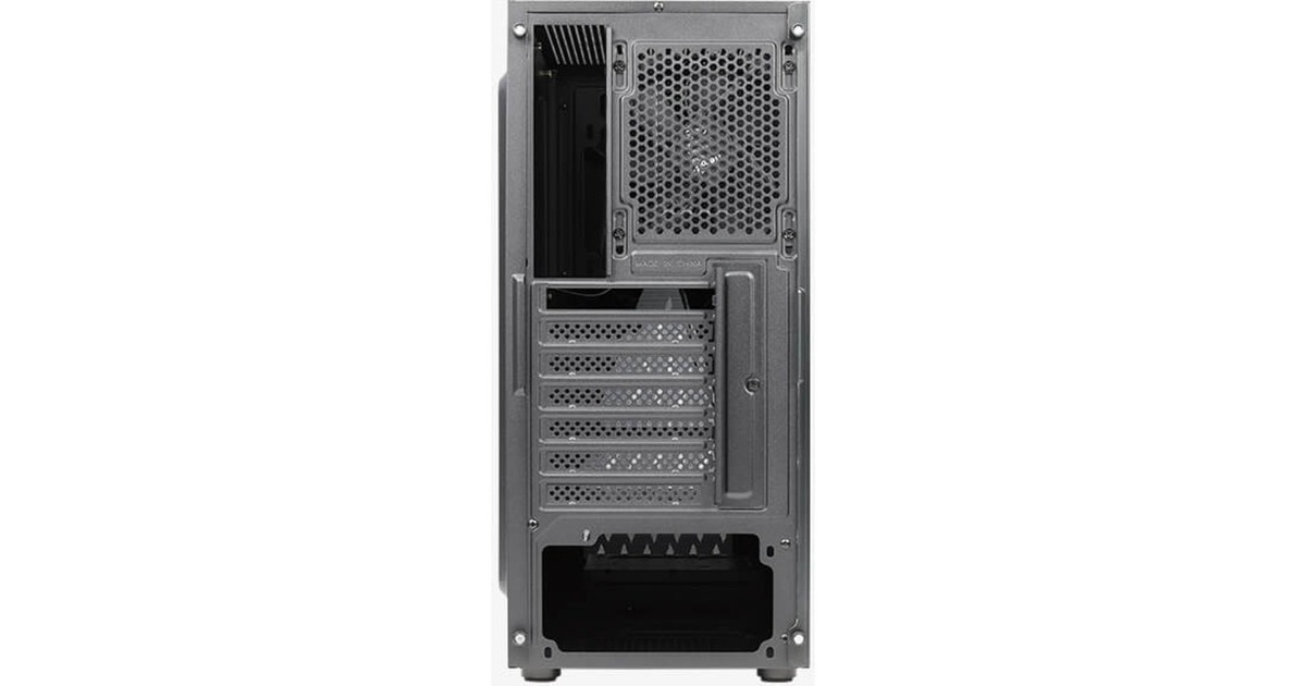 Aerocool Delta A-BK-v1, Tower-Gehäuse(schwarz, Seitenteil aus Acryl)