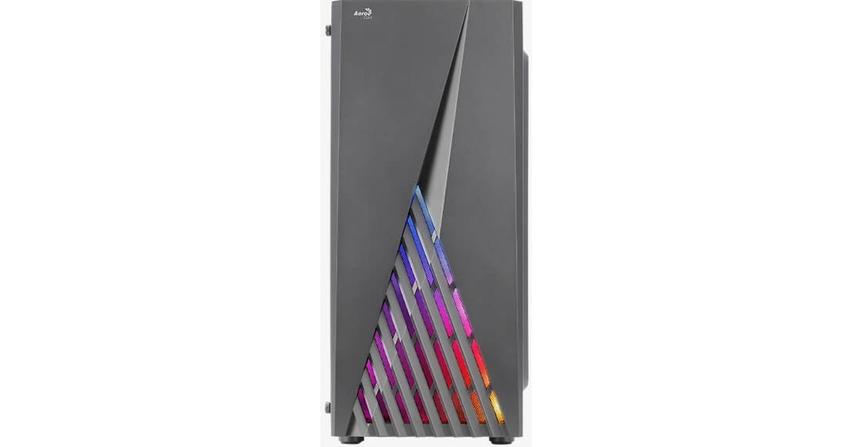 Aerocool Delta G-BK-v1, Tower-Gehäuse(schwarz, Tempered Glass)