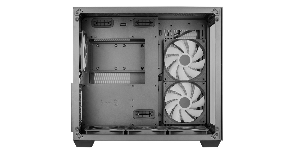 Aerocool Dryft-BK-v1 , Tower-Gehäuse(schwarz)