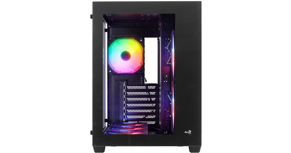 Aerocool Dryft-BK-v2, Tower-Gehäuse(schwarz)