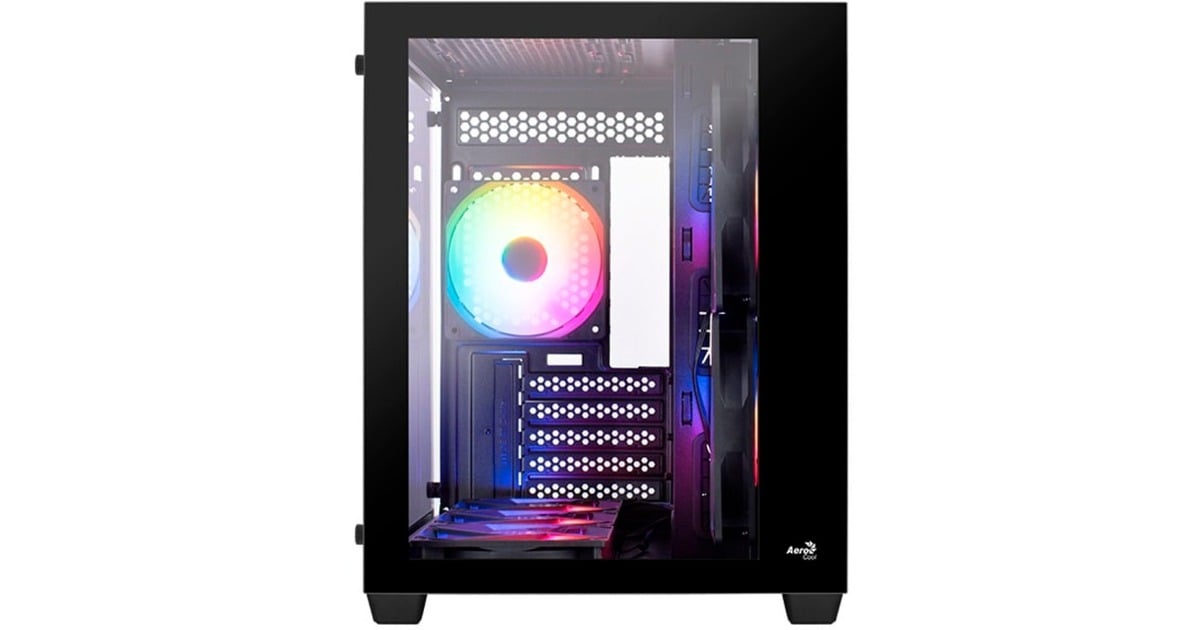 Aerocool Dryft Mini-BK-v1 , Tower-Gehäuse(schwarz)