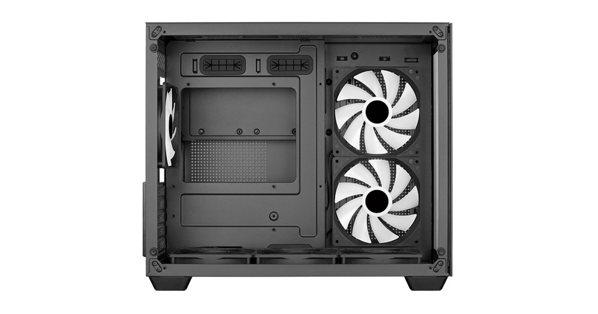 Aerocool Dryft Mini-BK-v2 , Tower-Gehäuse(schwarz)