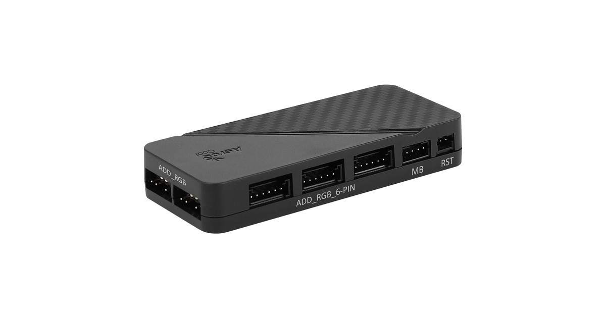 Aerocool Eclipse 12 Pro 120x120x25, Gehäuselüfter(schwarz, 3er Pack inkl. H66F Control Hub, Fernbedienung)