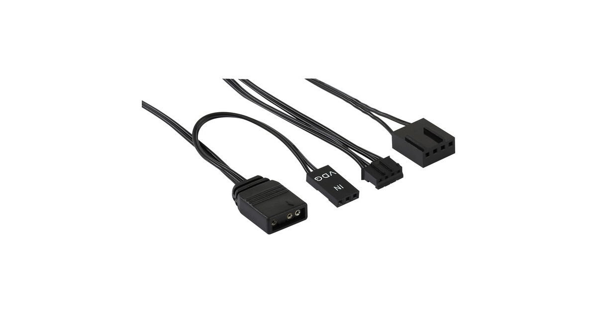 Aerocool Eclipse 12 Pro 120x120x25, Gehäuselüfter(schwarz, 3er Pack inkl. H66F Control Hub, Fernbedienung)