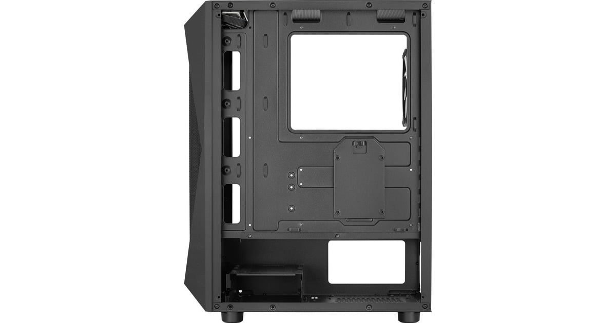Aerocool Falcon G-BK-v2, Tower-Gehäuse(schwarz, Tempered Glass)