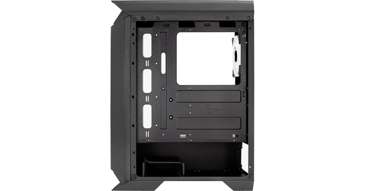 Aerocool Gladiator Duo G-BK-v1, Tower-Gehäuse(schwarz, Tempered Glass)
