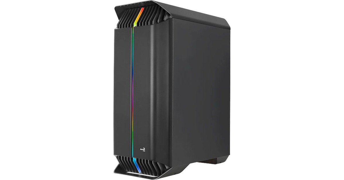 Aerocool Gladiator Duo G-BK-v1, Tower-Gehäuse(schwarz, Tempered Glass)