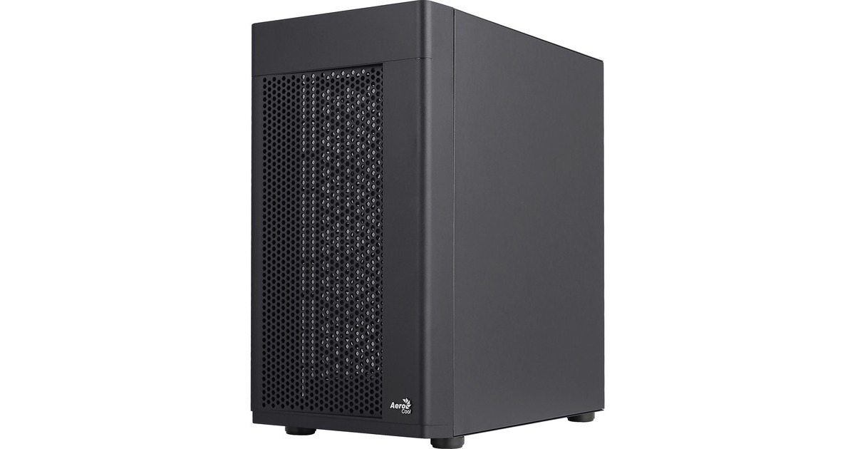 Aerocool Hexform G-BK-v1, Tower-Gehäuse(schwarz, Tempered Glass)