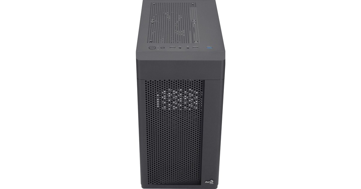 Aerocool Hexform G-BK-v1, Tower-Gehäuse(schwarz, Tempered Glass)