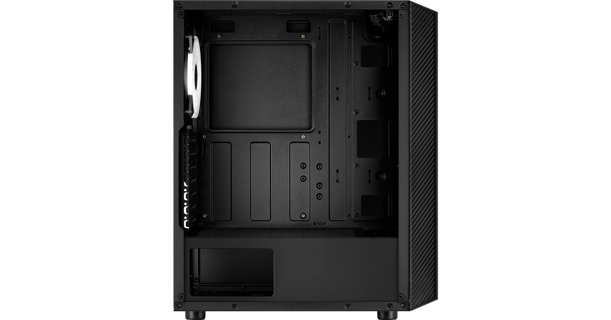 Aerocool Hive ARGB v1, Tower-Gehäuse(schwarz, Tempered Glass)