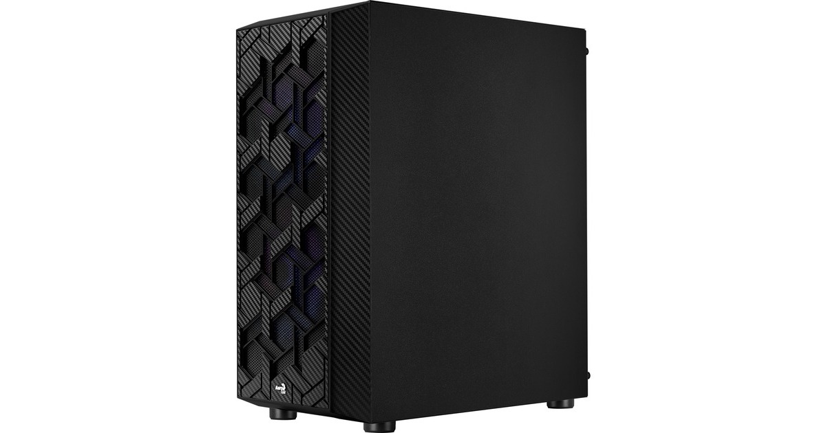 Aerocool Hive ARGB v1, Tower-Gehäuse(schwarz, Tempered Glass)