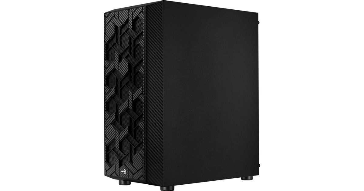 Aerocool Hive FRGB v3, Tower-Gehäuse(schwarz, Tempered Glass)