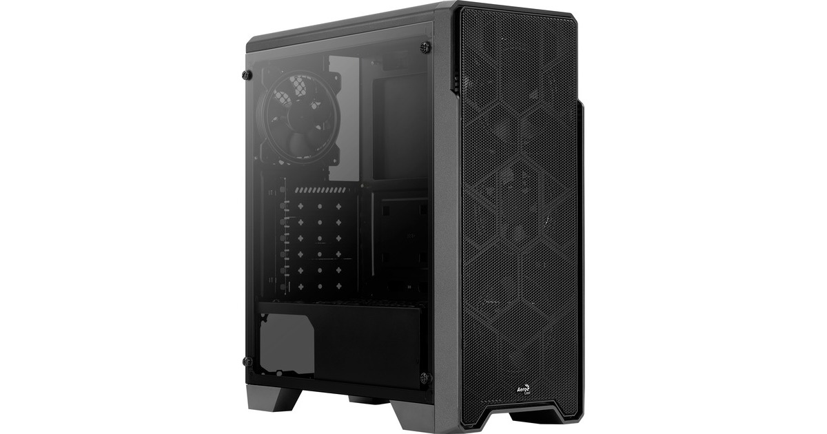 Aerocool Ore Tempered Glass, Tower-Gehäuse(schwarz, Tempered Glass)