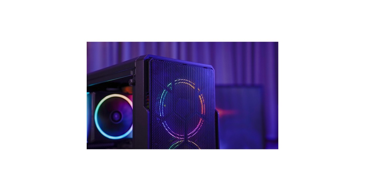 Aerocool Ore Tempered Glass, Tower-Gehäuse(schwarz, Tempered Glass)
