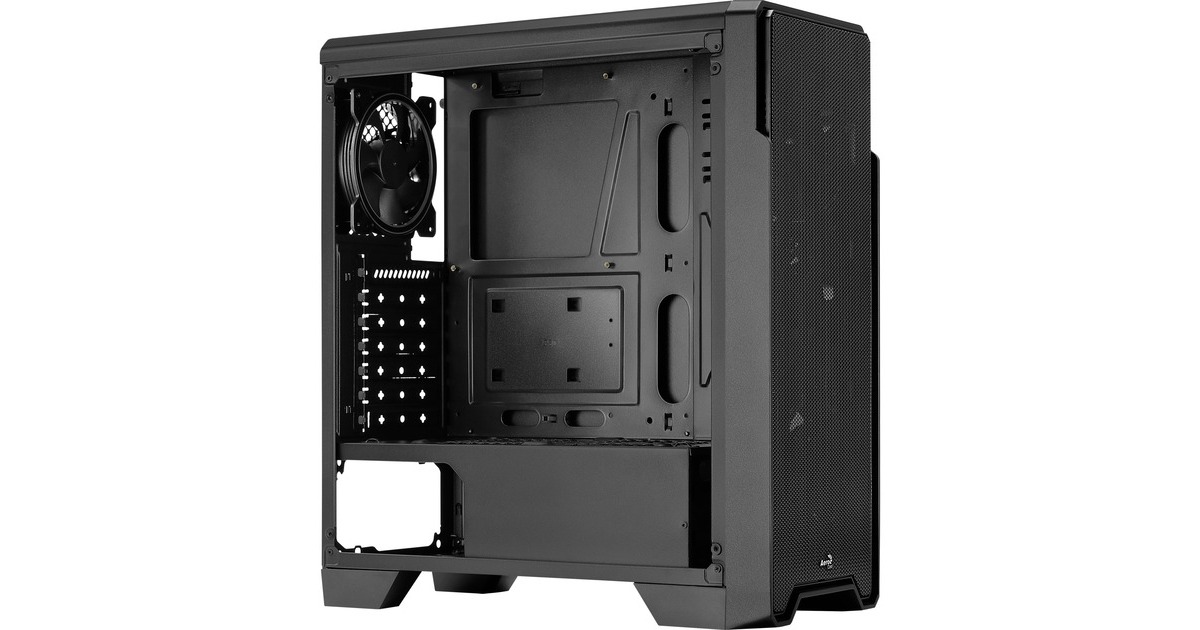 Aerocool Ore Tempered Glass, Tower-Gehäuse(schwarz, Tempered Glass)