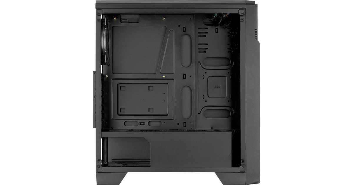Aerocool Ore Tempered Glass, Tower-Gehäuse(schwarz, Tempered Glass)