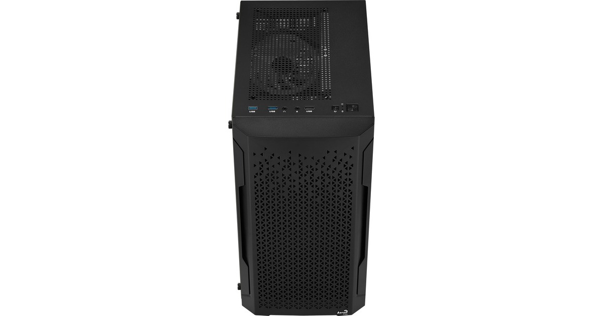 Aerocool Trinity Mini-G-BK-v2, Tower-Gehäuse(schwarz)