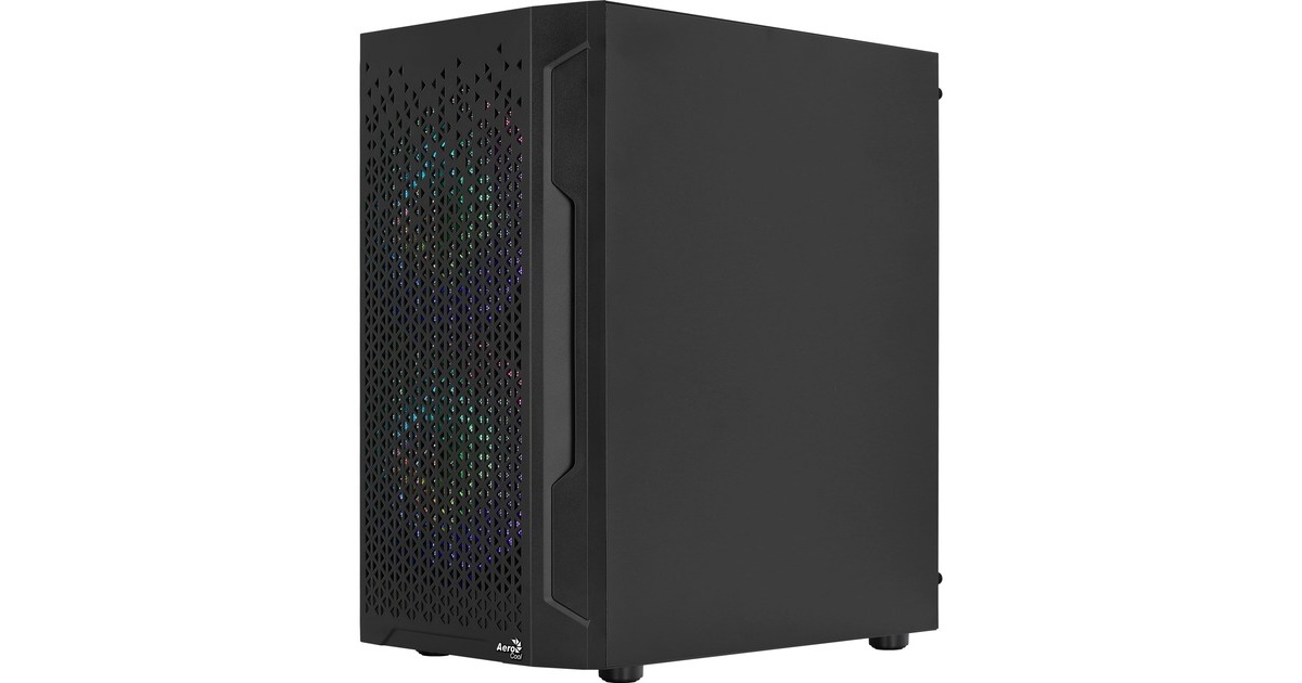 Aerocool Trinity Mini-G-BK-v2, Tower-Gehäuse(schwarz)