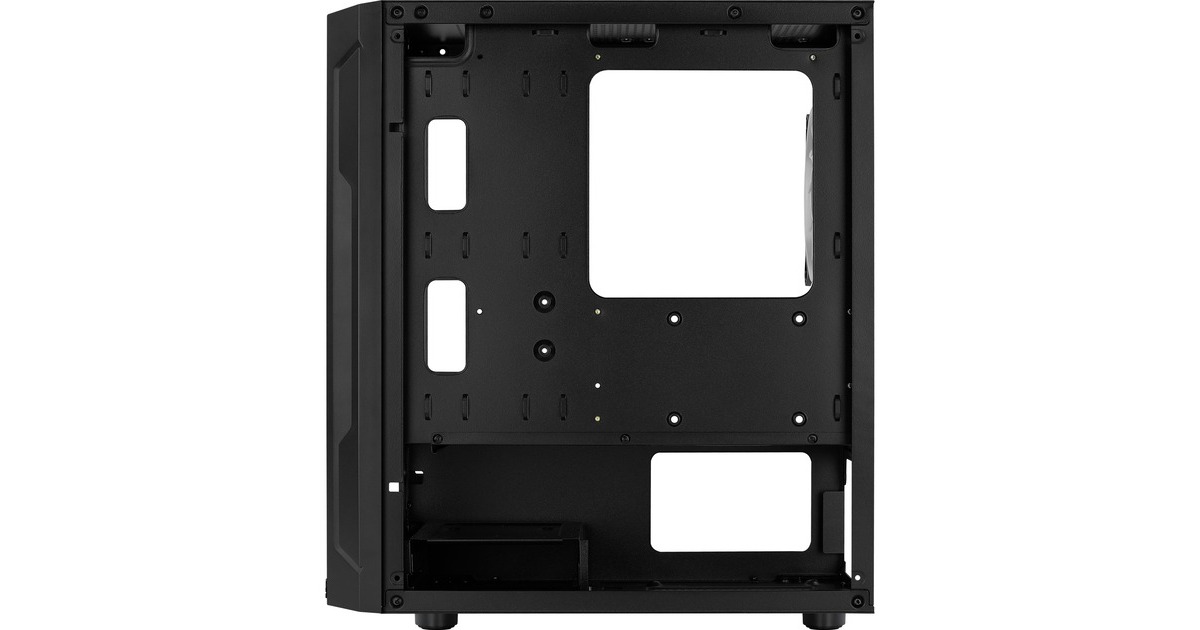 Aerocool Trinity Mini-G-BK-v3, Tower-Gehäuse(schwarz)