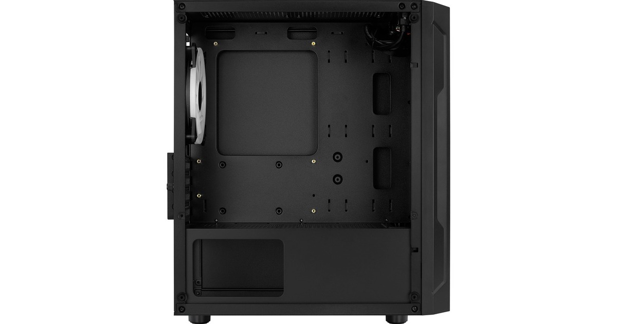 Aerocool Trinity Mini-G-BK-v3, Tower-Gehäuse(schwarz)