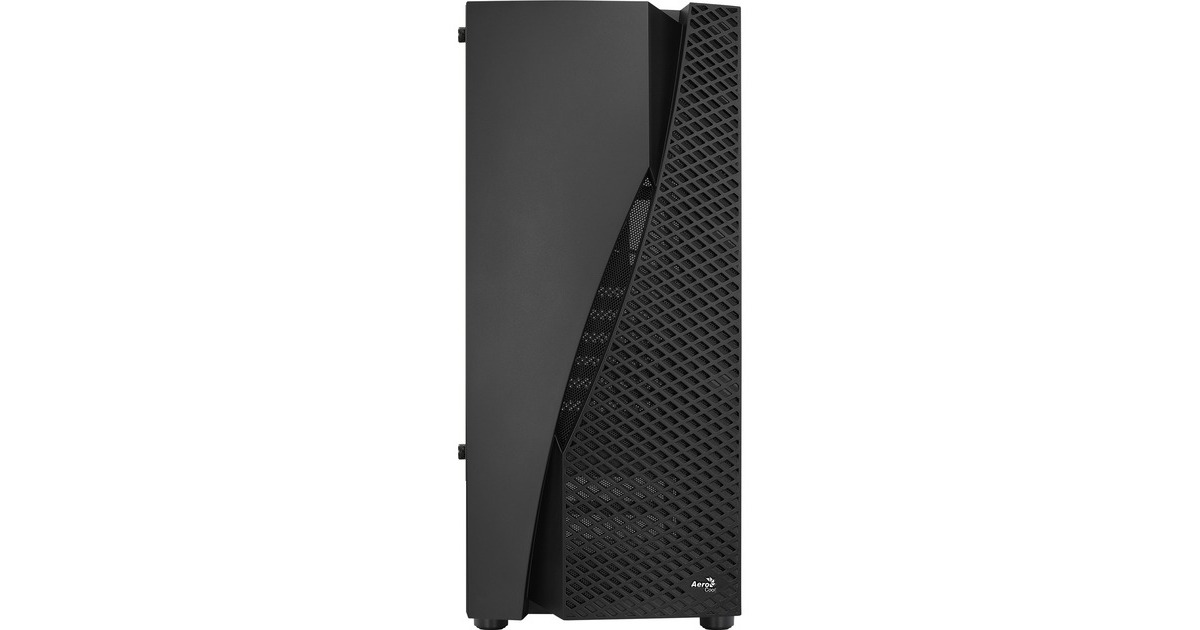 Aerocool Wave-G-BK-v1, Tower-Gehäuse(schwarz, Tempered Glass)