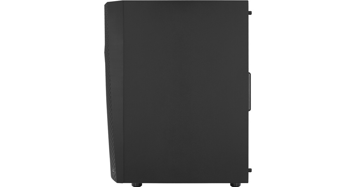 Aerocool Wave-G-BK-v3, Tower-Gehäuse(schwarz, Gehärtetes Glas)