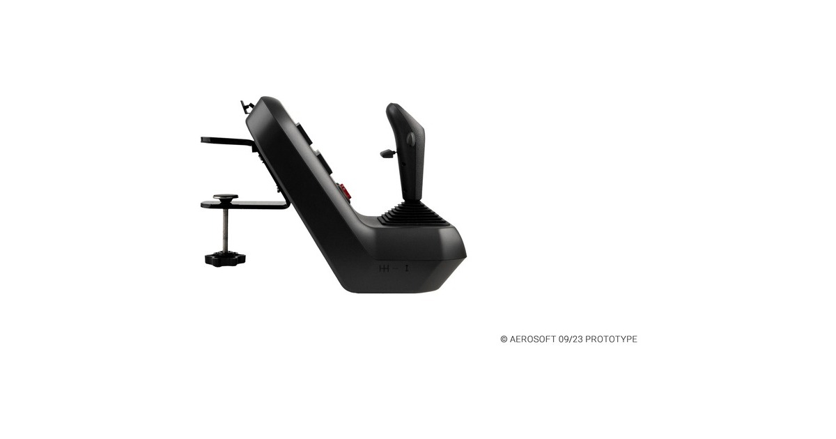 Aerosoft Truck & Bus Wheel System, Simulatoren-Set(schwarz)