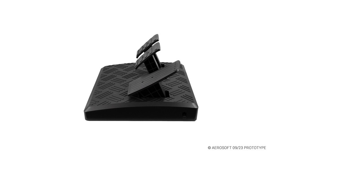 Aerosoft Truck & Bus Wheel System, Simulatoren-Set(schwarz)