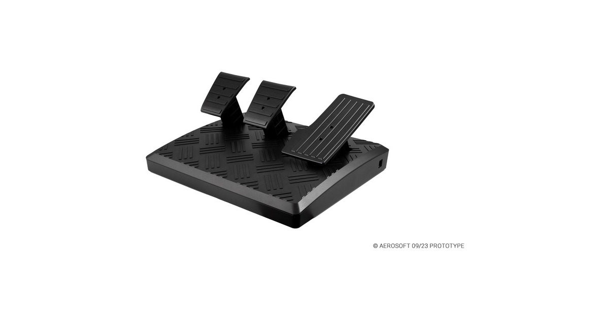 Aerosoft Truck & Bus Wheel System, Simulatoren-Set(schwarz)