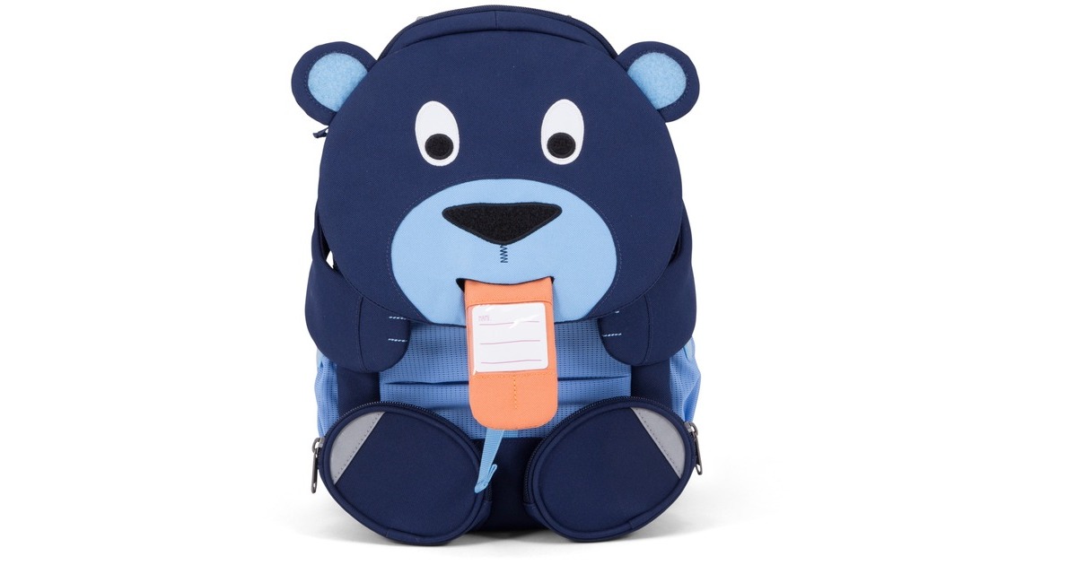Affenzahn Großer Freund Bär, Rucksack(blau/hellblau)