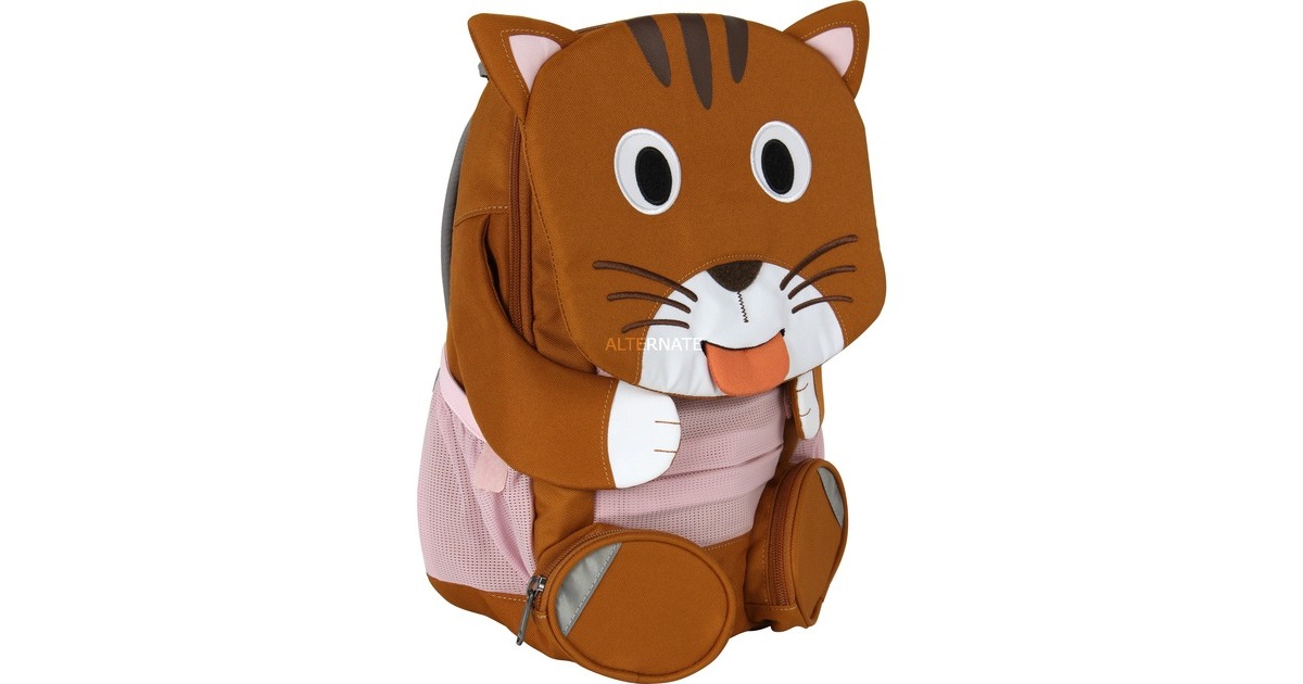 Affenzahn Großer Freund Katze, Rucksack(braun/pink)