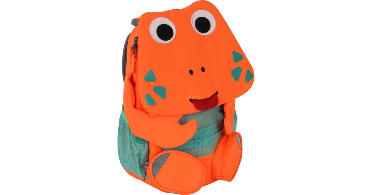 Affenzahn Großer Freund Krabbe Neon, Rucksack(orange/mint)