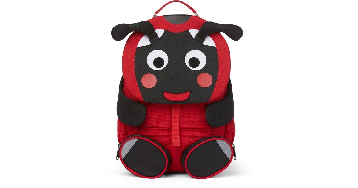 Affenzahn Großer Freund Marienkäfer, Rucksack(schwarz/dunkelrot)