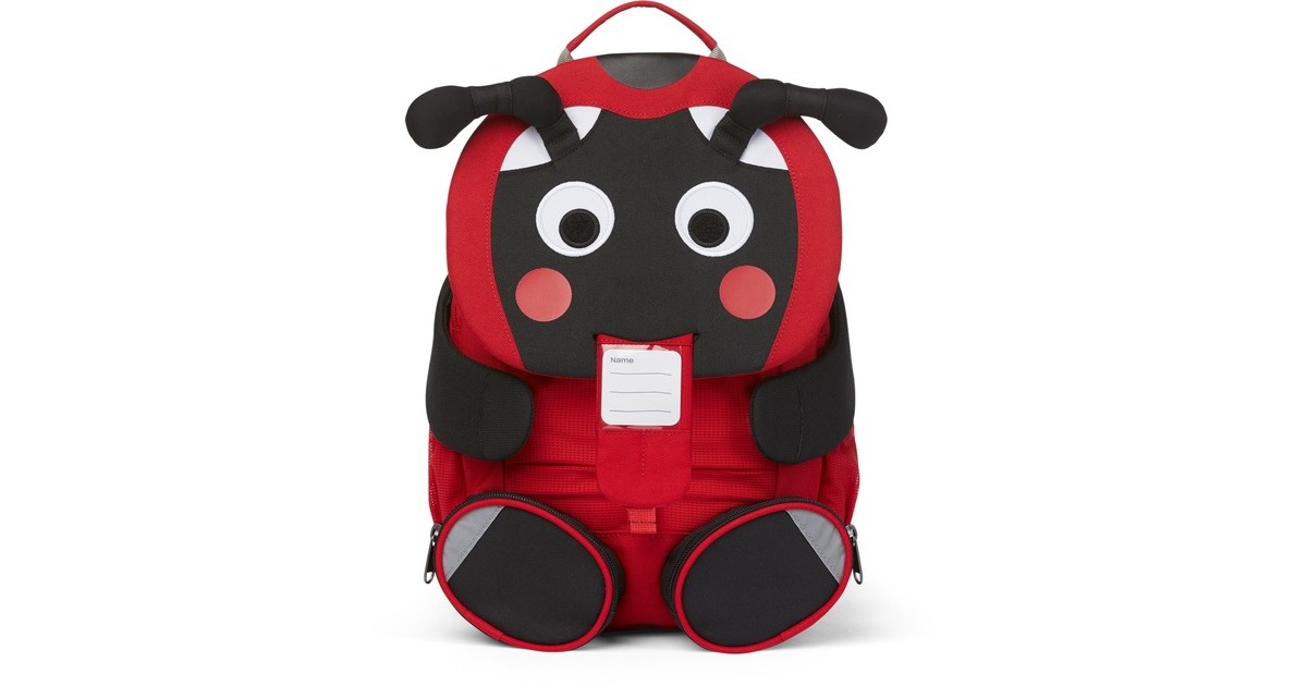 Affenzahn Großer Freund Marienkäfer, Rucksack(schwarz/dunkelrot)