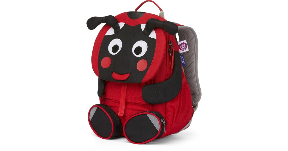 Affenzahn Großer Freund Marienkäfer, Rucksack(schwarz/dunkelrot)