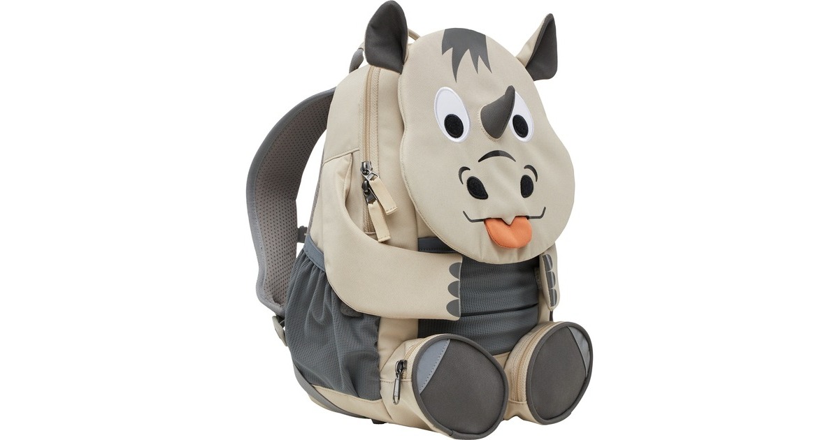 Affenzahn Großer Freund Nashorn, Rucksack(beige/grau)