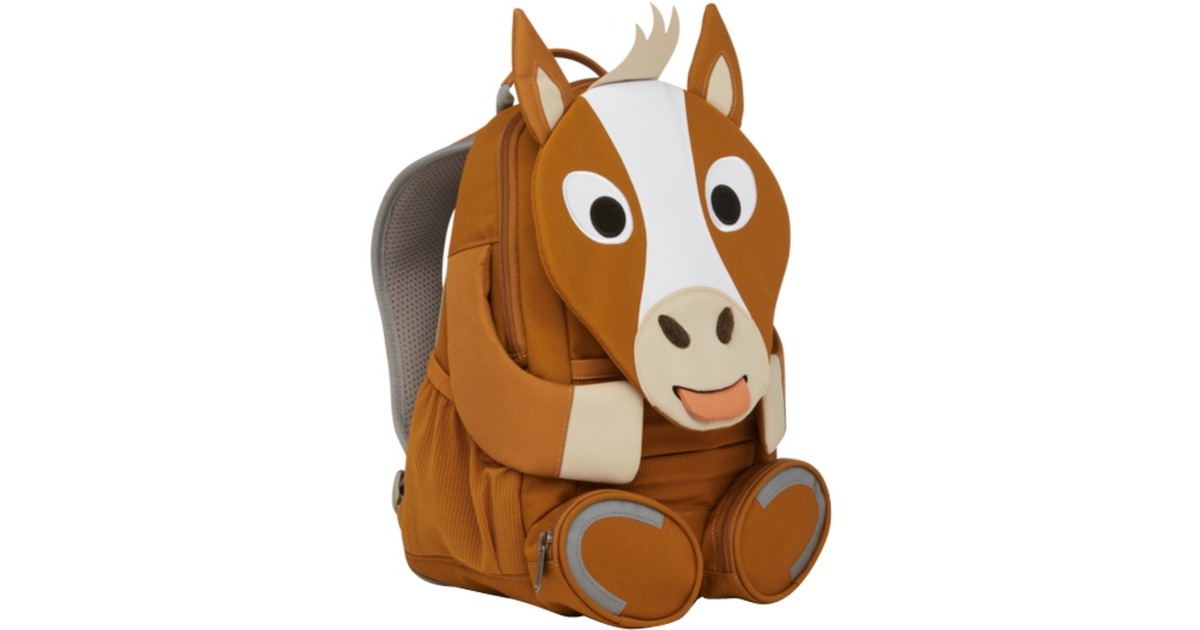 Affenzahn Großer Freund Pferd, Rucksack(braun/weiß)
