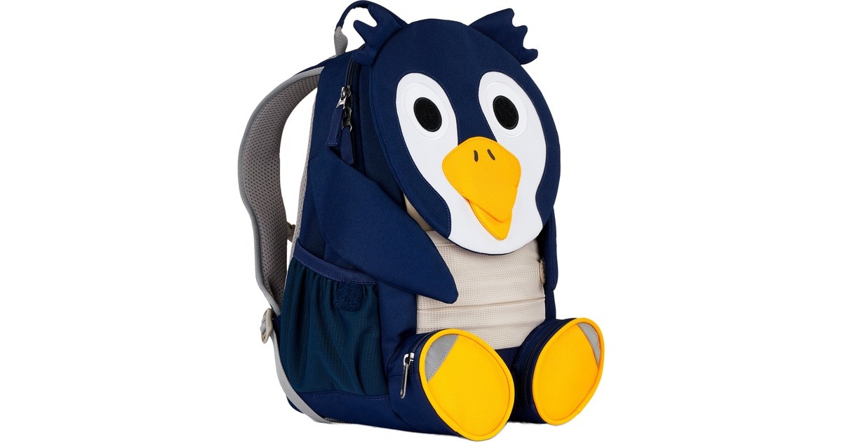Affenzahn Großer Freund Pinguin, Rucksack(blau, Alter 3-5 Jahre)