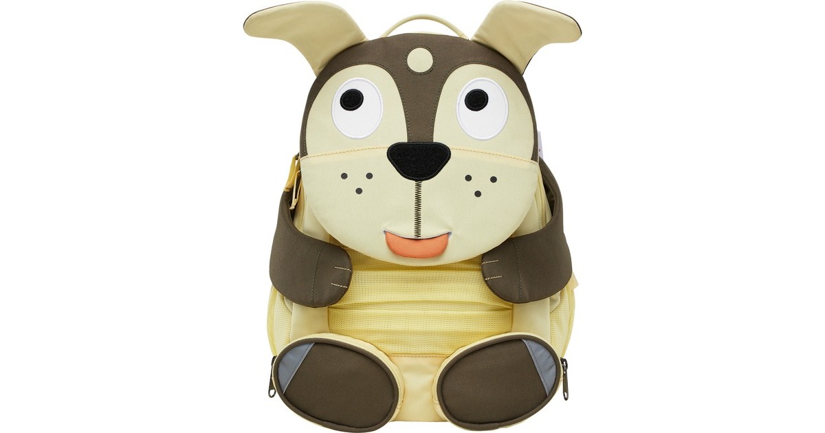 Affenzahn Großer Freund Tonie Hund, Rucksack(hellbraun/braun)