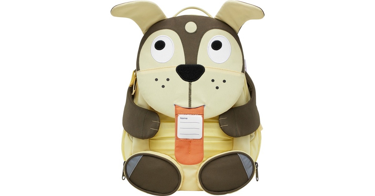 Affenzahn Großer Freund Tonie Hund, Rucksack(hellbraun/braun)