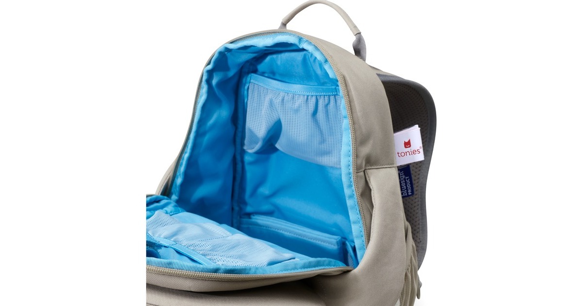 Affenzahn Großer Freund Tonie Maus, Rucksack(grau/pink)