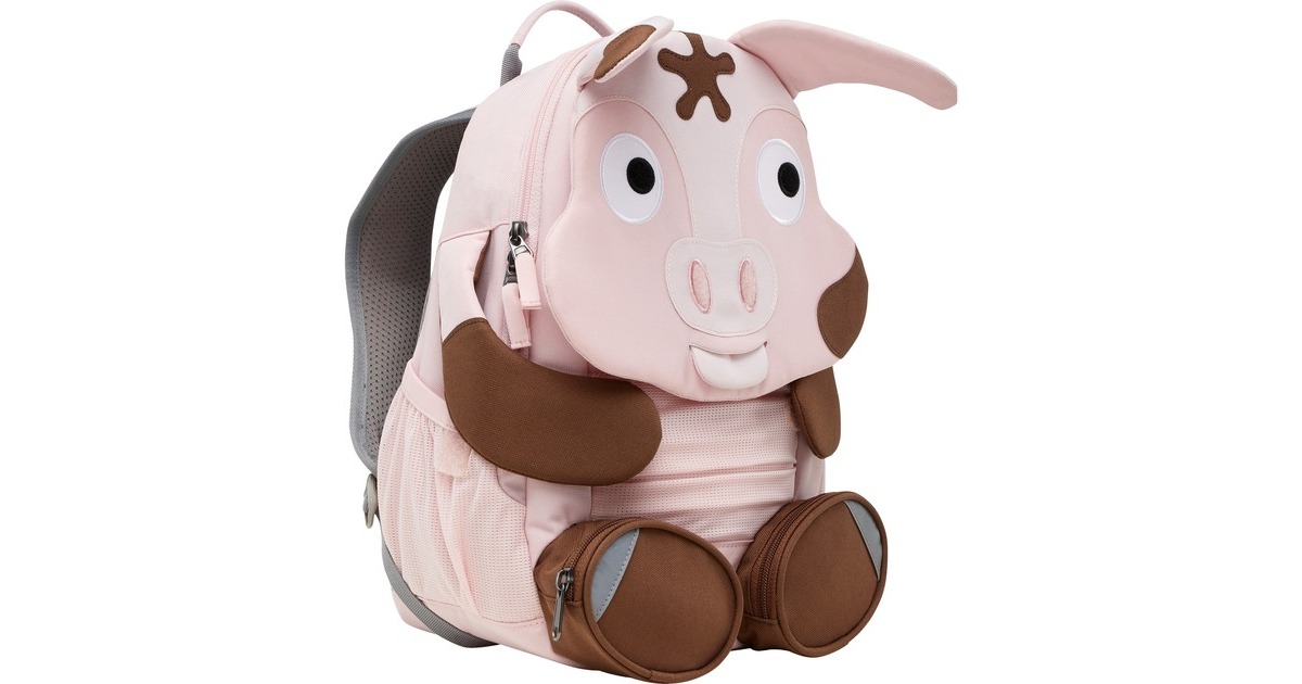 Affenzahn Großer Freund Tonie Schwein, Rucksack(pink/braun)