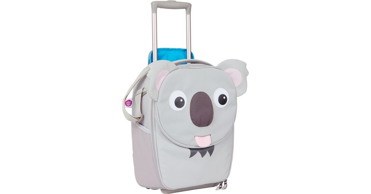 Affenzahn Kinderkoffer Karla Koala, Trolley(grau/pink)