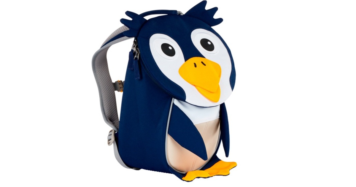 Affenzahn Kleiner Freund Pinguin, Rucksack(blau, Alter 1-3 Jahre)