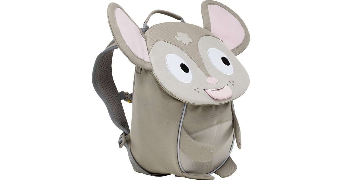 Affenzahn Kleiner Freund Tonie Maus, Rucksack(grau/pink)