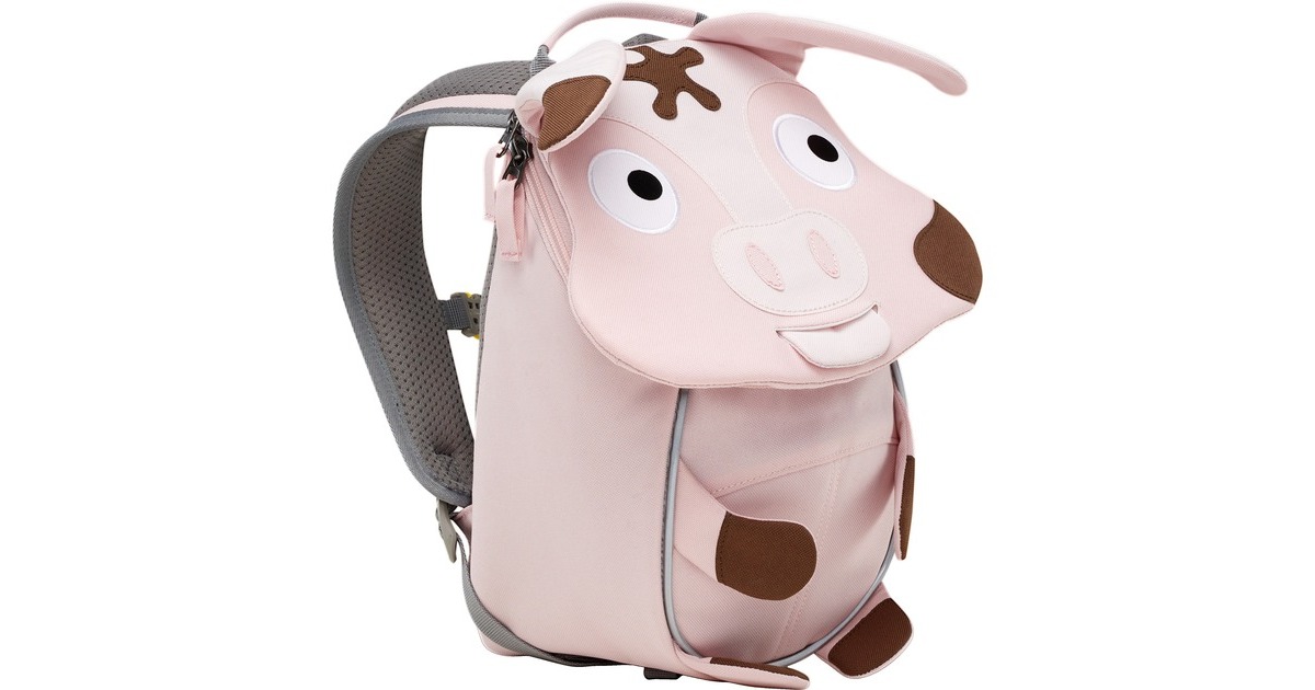 Affenzahn Kleiner Freund Tonie Schwein, Rucksack(pink/braun)