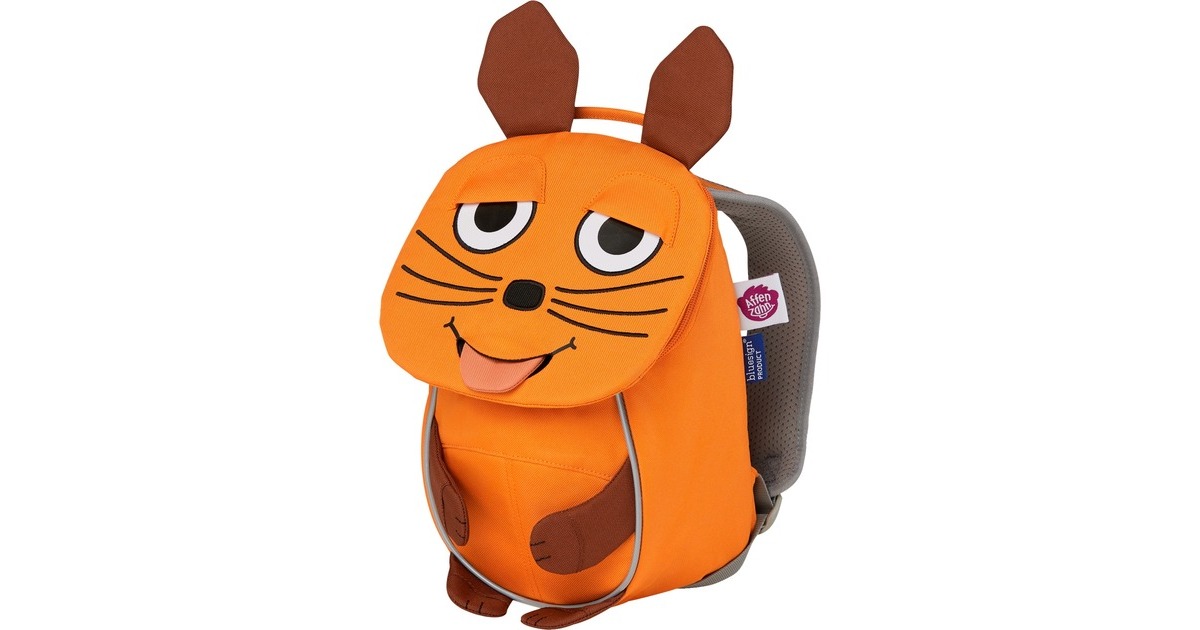 Affenzahn Kleines Rucksäckchen WDR Maus, Rucksack(orange/braun)