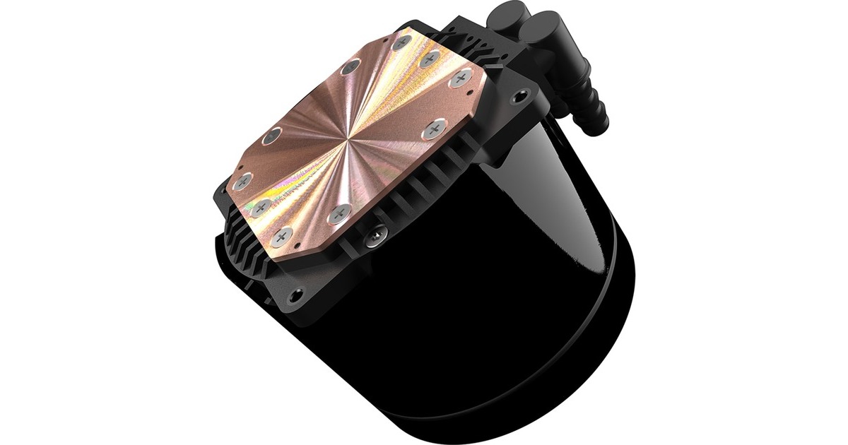 Alpenföhn Gletscherwasser 240 AiO RGB 240mm, Wasserkühlung(schwarz)