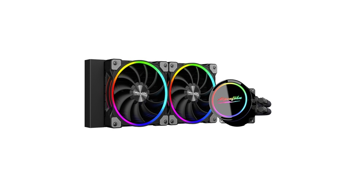 Alpenföhn Gletscherwasser 240 High Speed AiO RGB 240mm, Wasserkühlung(schwarz) Alpenföhn Gletscherwasser 240 High Speed AiO RGB 240mm, Wasserkühlung(schwarz)