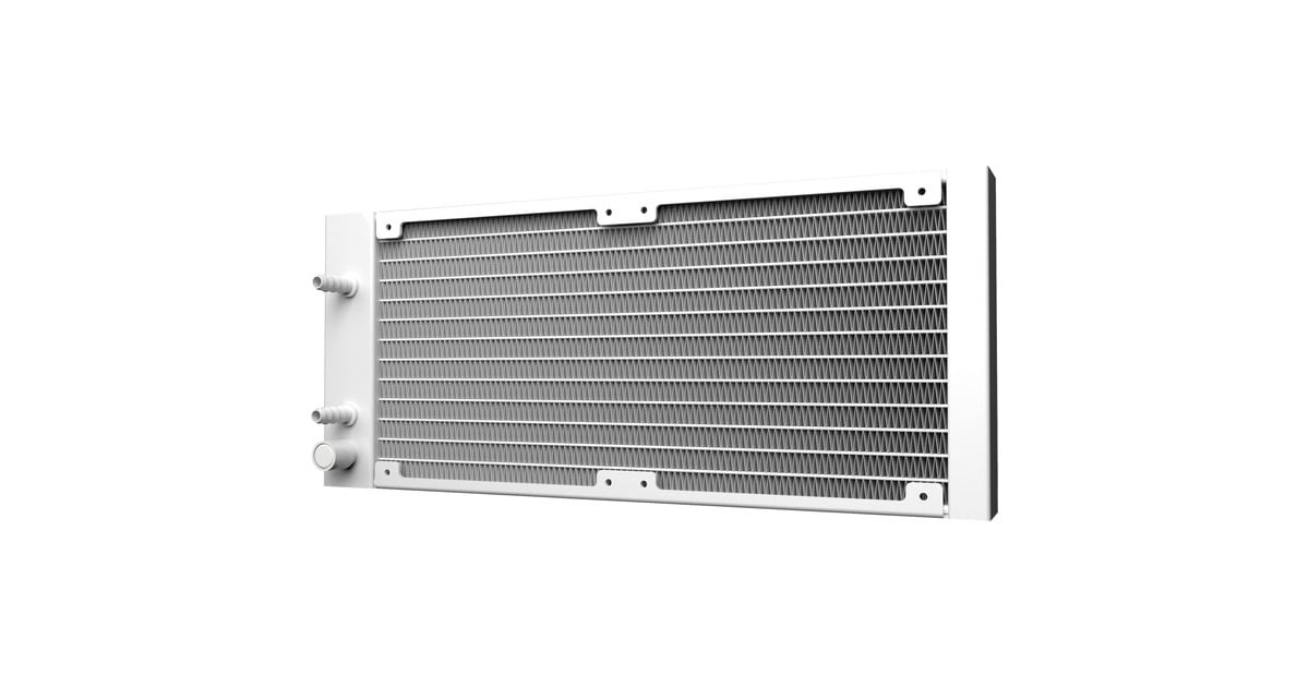 Alpenföhn Gletscherwasser 240 White RGB 240mm, Wasserkühlung(weiß, Outlet)
